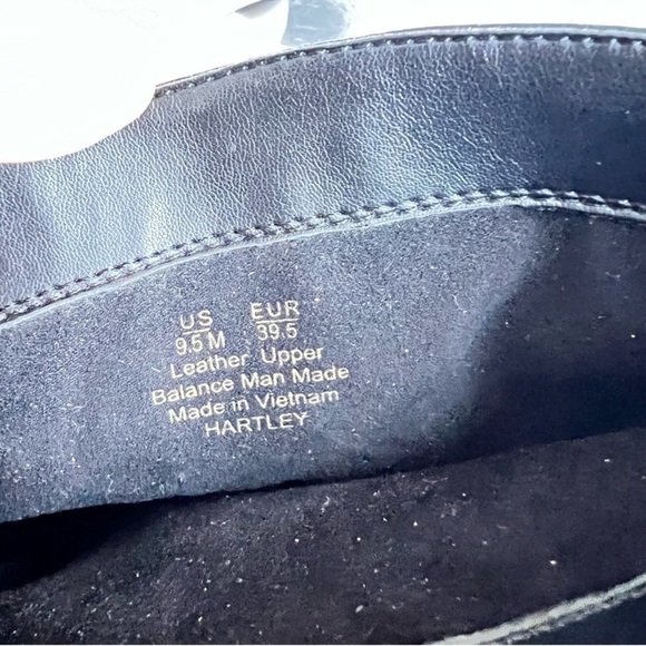 Sam Edelman Black boots Classic Hartley Mid Calf Dress Bootie Block Heel sz 9.5 - Picture 15 of 16